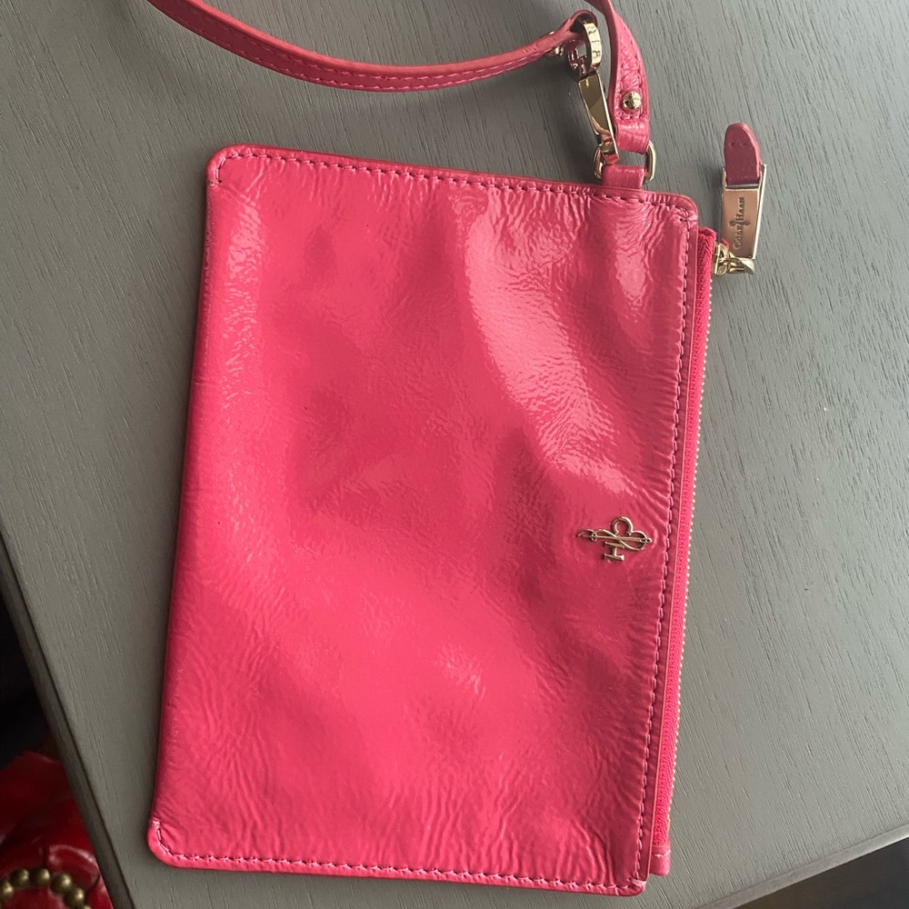 Cole Han Wristlet - hot pink
